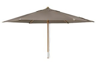 Reggio träparasoll 3,0 m/taupe