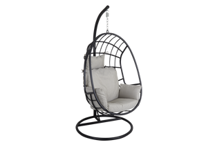 Palo hänggunga svart med dyna