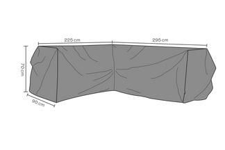 Skydd 295/225x70x90 andas