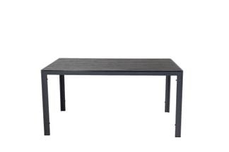 Break matbord 150*90 svart alu/svart aintwood