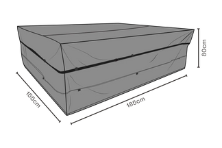 Skydd 185x155x80 vattentät
