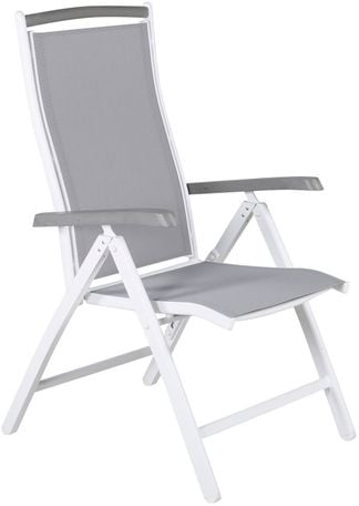 Albany stol vit/grå 110x60x60
