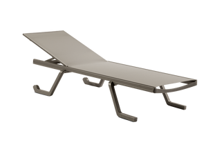Podio sunlounger - Mineral Grey/R09