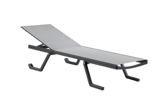 Podio sunlounger - Grey/R08