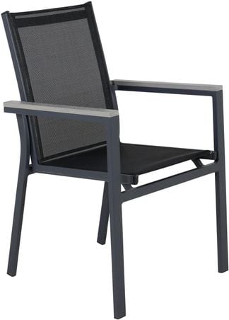 Parma stol svart 59x90x57