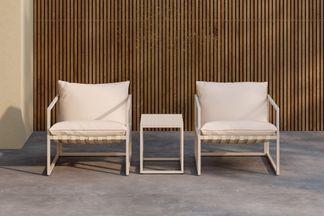 Messina loungegrupp, beige
