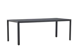 Giardini rektangulärt matbord 200 cm x 90 cm, svart