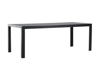 Mirko rektangulärt matbord 205 cm x 90 cm, svart
