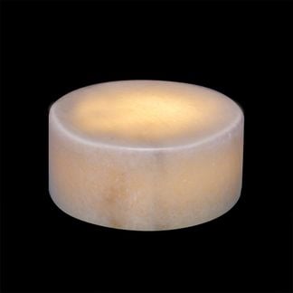 MARBLE vit S äkta marmor bordsljus