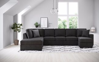 Urban Soffa i tyg rocco280 a3d