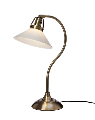 Skomakare bordslampa antik