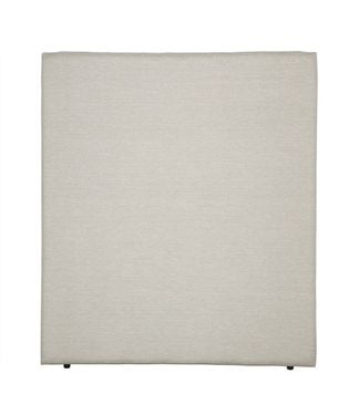 Sänggavel slät 140cm beige