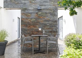 Bistro set Antonia karmstol Antracit