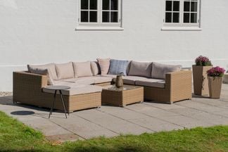 Capri loungesoffa med divan höger