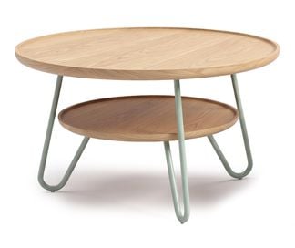 DC03 soffbord D90cm ek sage