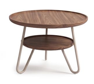 DC03 soffbord D70cm valnöt caramel