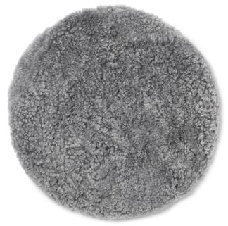 Curly sittdyna 34cm - Charcoal silvergrå