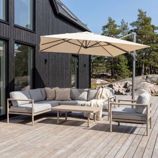 Erikstorp hörnsoffgrupp beige