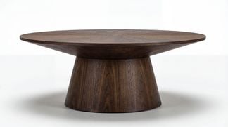 Float soffbord ovalt smoked oak