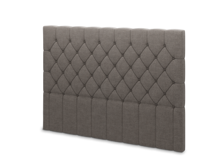 Sänggavel Knapp - Finja Gråbrun 120 cm