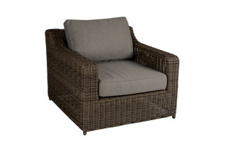 Glendon fåtölj dark brown/soft moose