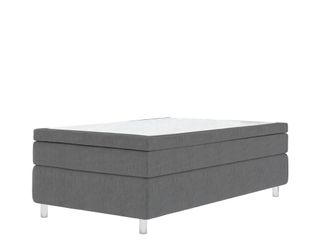Superior Lyx Kontinentalsäng mörkgrå 120x200cm