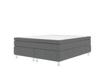 Superior Lyx kontinentalsäng mörkgrå 210x210cm