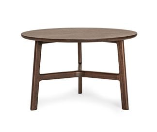 Gunneboda soffbord D60cm rökt ek
