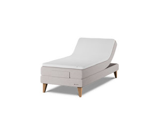 Family Start Ställbar säng 120 x 200 cm (Osby beige)
