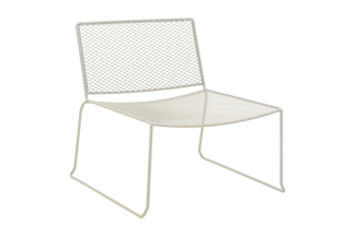 Haru loungefåtölj pearl white