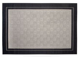 Idaho 160x230 Svart/silver 