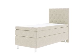 Superior Lyx Kontinentalsäng beige inkl. gavel 90x200cm