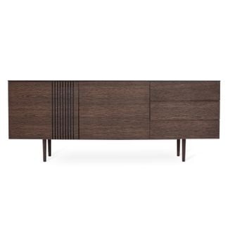 JOEL Sideboard rökbetsad/lackad ek