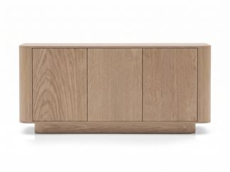 Karstorp sideboard 3 dörrar vitoljad ek