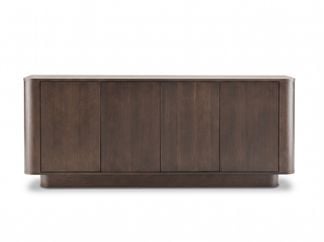 Karstorp sideboard 4 dörrar rökt ek