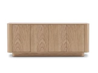 Karstorp sideboard 4 dörrar vitoljad ek