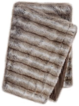 Hunter blanket L - brown