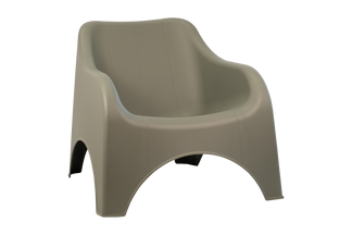 Kumo loungefåtölj grön