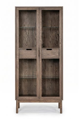 La roche vitrinskåp smoked oak