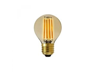 E27 filament 4,5W Klot Amber