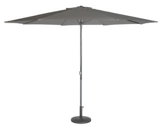Linnea parasoll D330cm grå