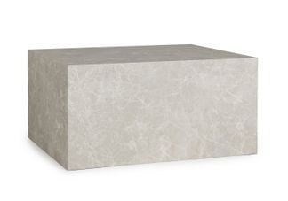 Gärdet soffbord 60x80cm beige/marmorlook