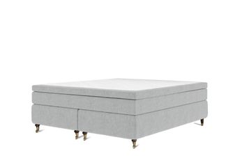 Classic deluxe kontinentalsäng 180x200 ljusgrå
