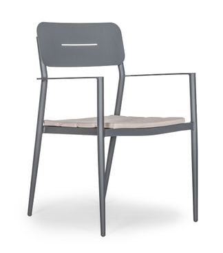 Lodes karmstol antracite