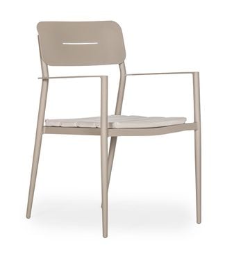 Lodes karmstol beige