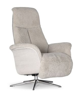 Lyngen fåtölj fårskinn (nordic blond 190)