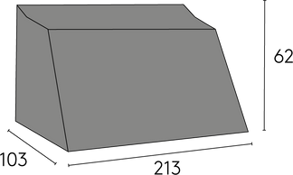 Kungshult möbelskydd 3-sits soffa