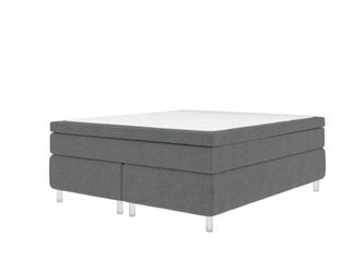 Milena kontinentalsäng 180x200 cm mörkgrå