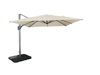 Murcia Parasoll 3x3m vridbart 360 grader beige