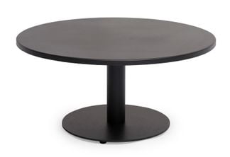 Näsby soffbord Ø80 cm, svart
